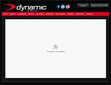 Tablet Screenshot of dynamicteactiva.com